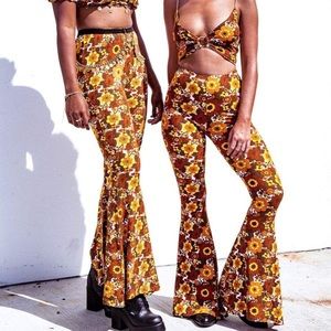 HER PONY MARGAUX HIGH WAIST STRETCHY FLARES